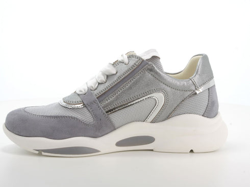 Melluso Donna Sneakers Tessuto R20311B-215554 Grigio